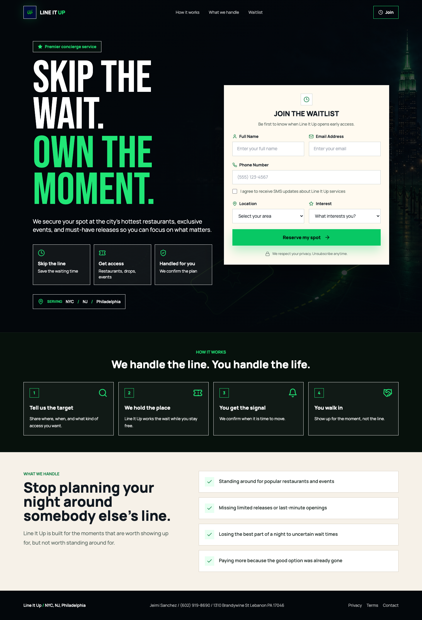 Line It Up desktop preview
