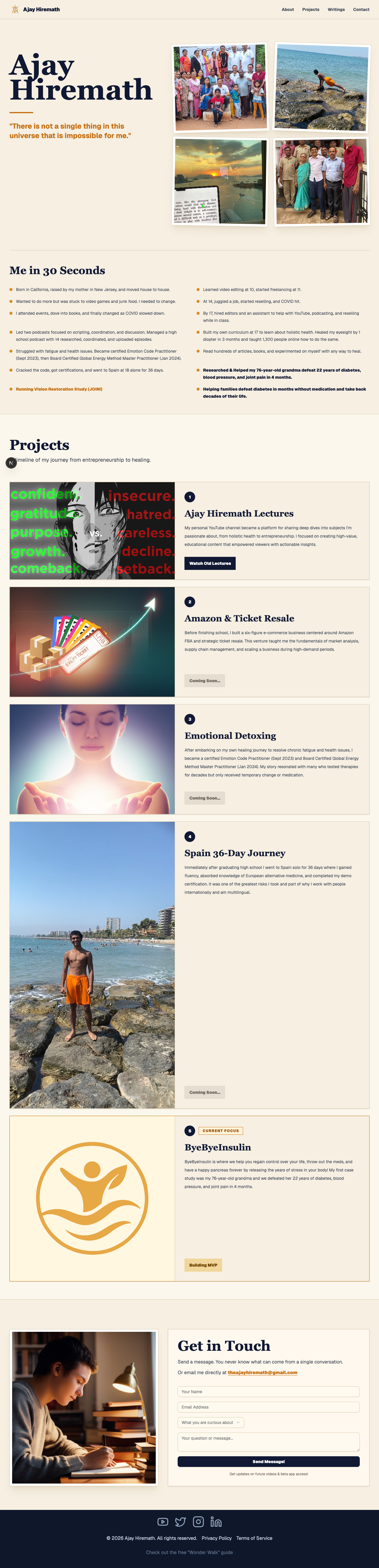 website desktop preview