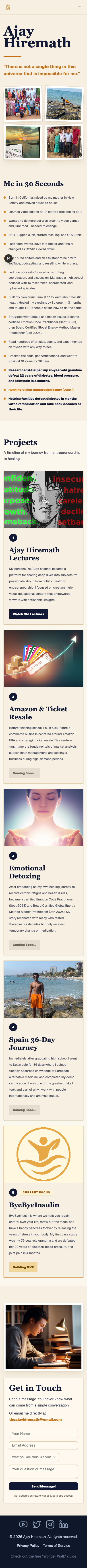 website mobile preview